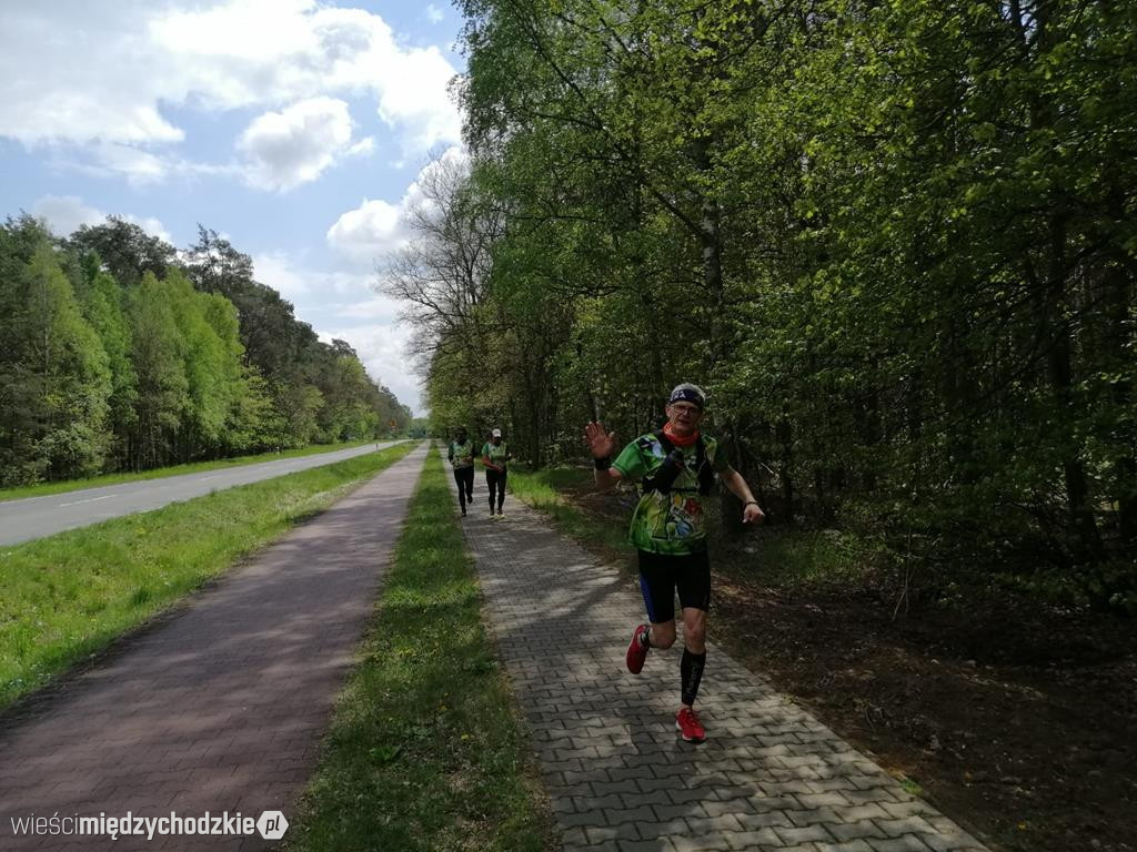 Międzychodzianie w biegu Wings for Life World Run