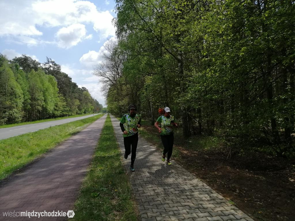 Międzychodzianie w biegu Wings for Life World Run