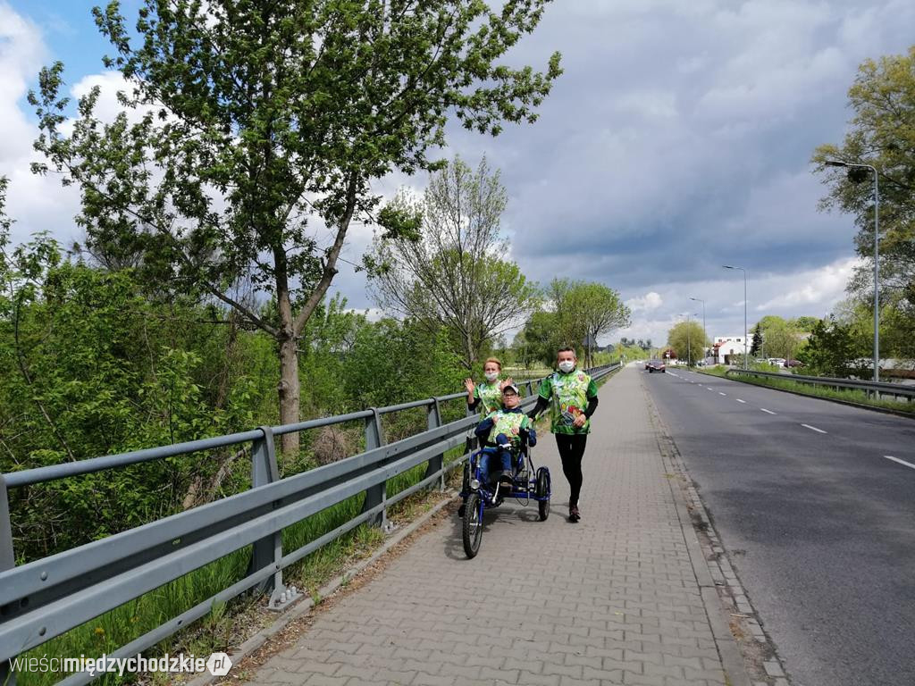 Międzychodzianie w biegu Wings for Life World Run
