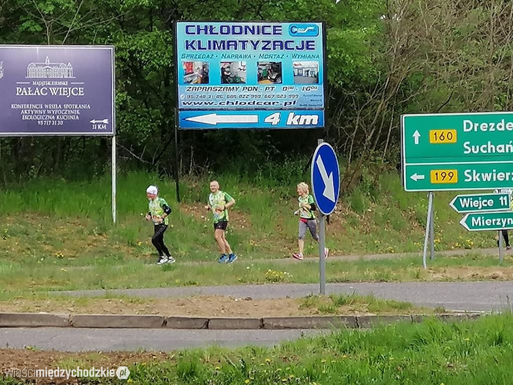 Międzychodzianie w biegu Wings for Life World Run