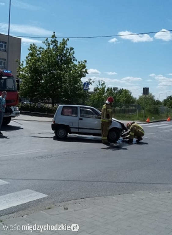 Kolizja w Międzychodzie na ul.Chrobrego