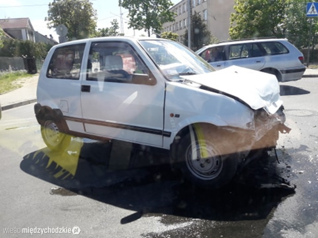 Kolizja w Międzychodzie na ul.Chrobrego