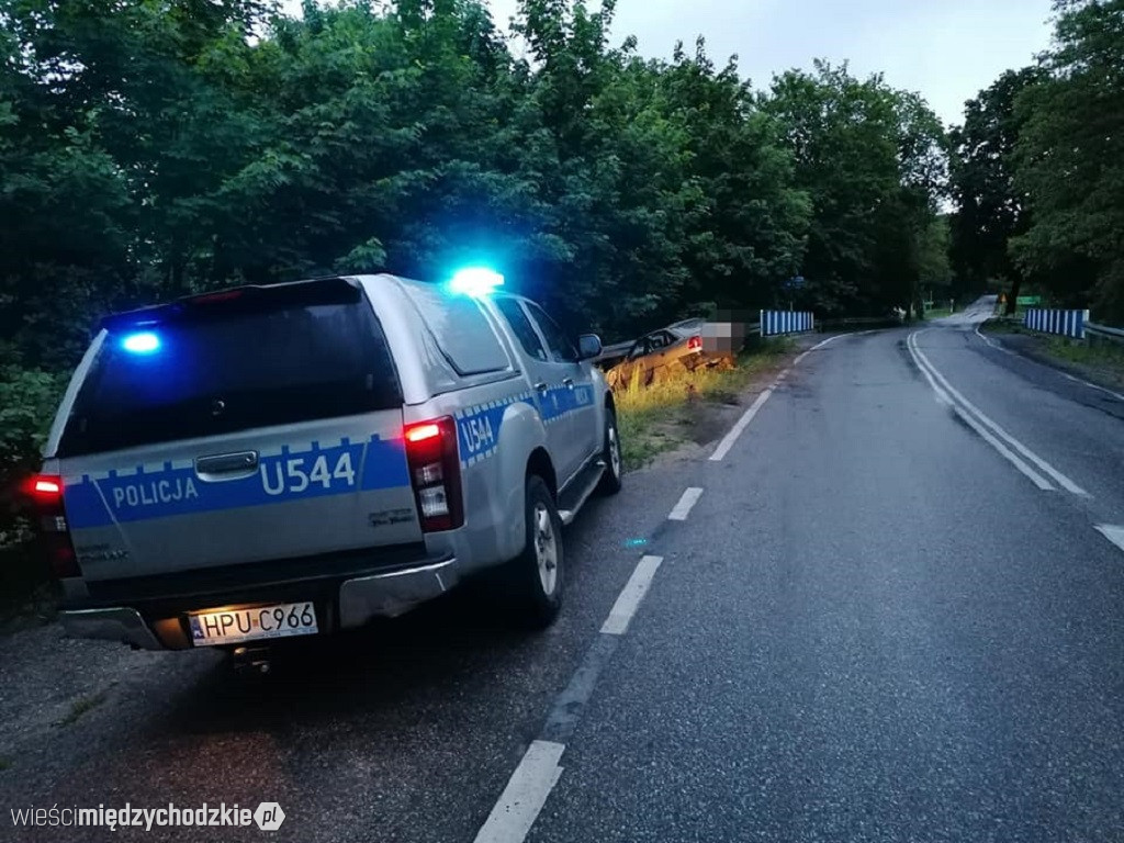 Co się wydarzyło na drodze Sieraków - Kaczlin ?