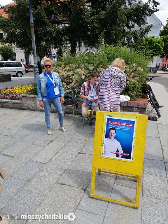 Zbiórka podpisów dla Rafała Trzaskowskiego