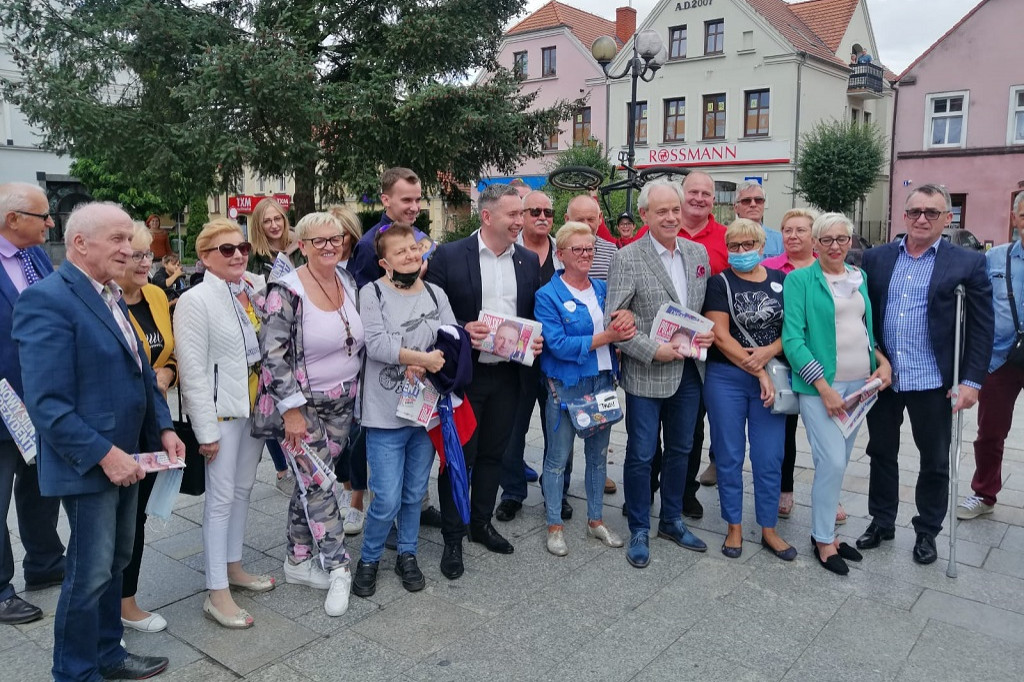 Akcja wyborcza w Międzychodzie