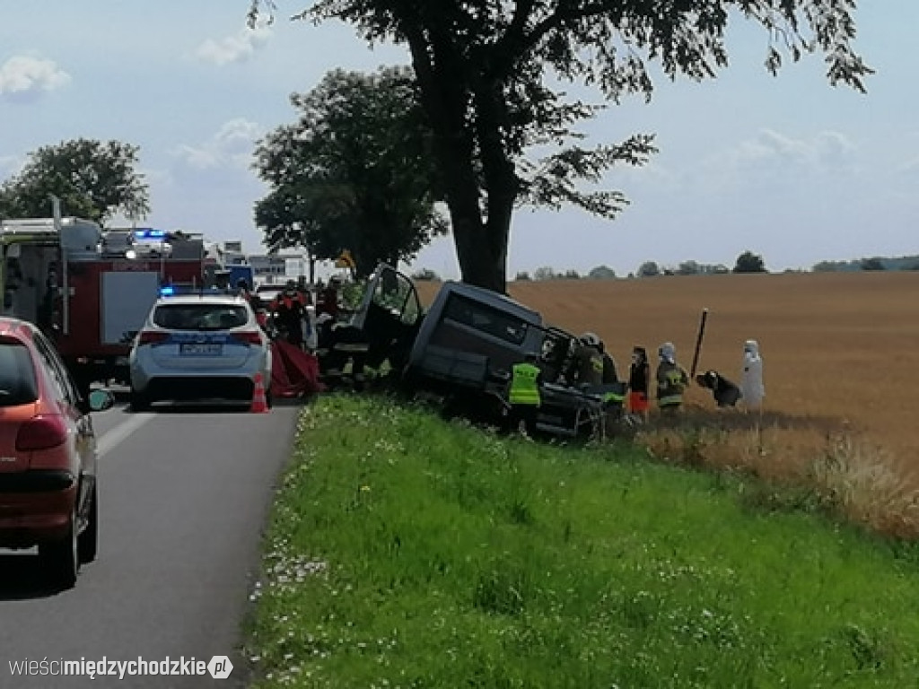 Zablokowana droga Pniewy-Poznań