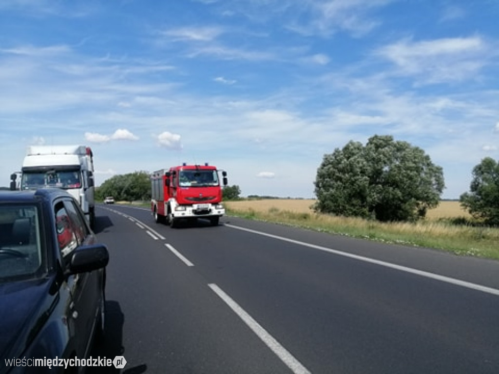 Zablokowana droga Pniewy-Poznań