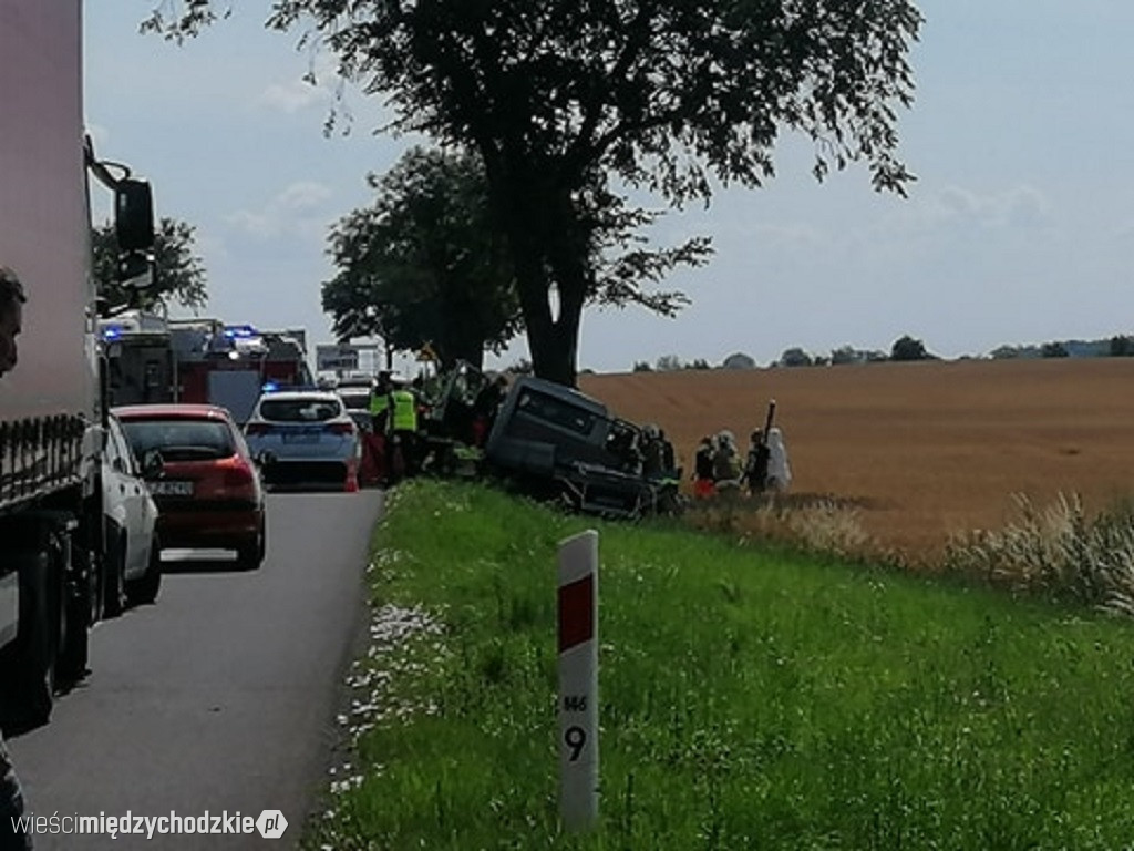 Zablokowana droga Pniewy-Poznań