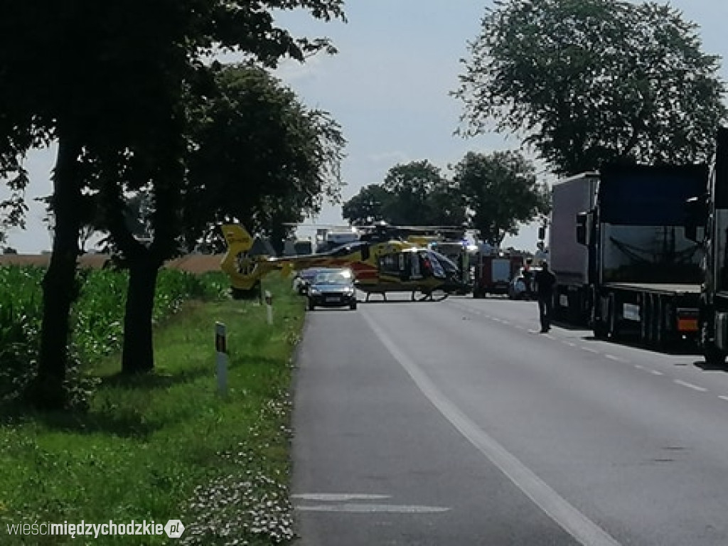 Zablokowana droga Pniewy-Poznań