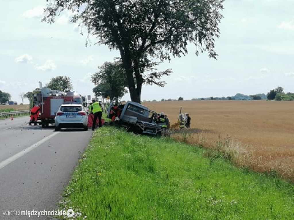 Zablokowana droga Pniewy-Poznań