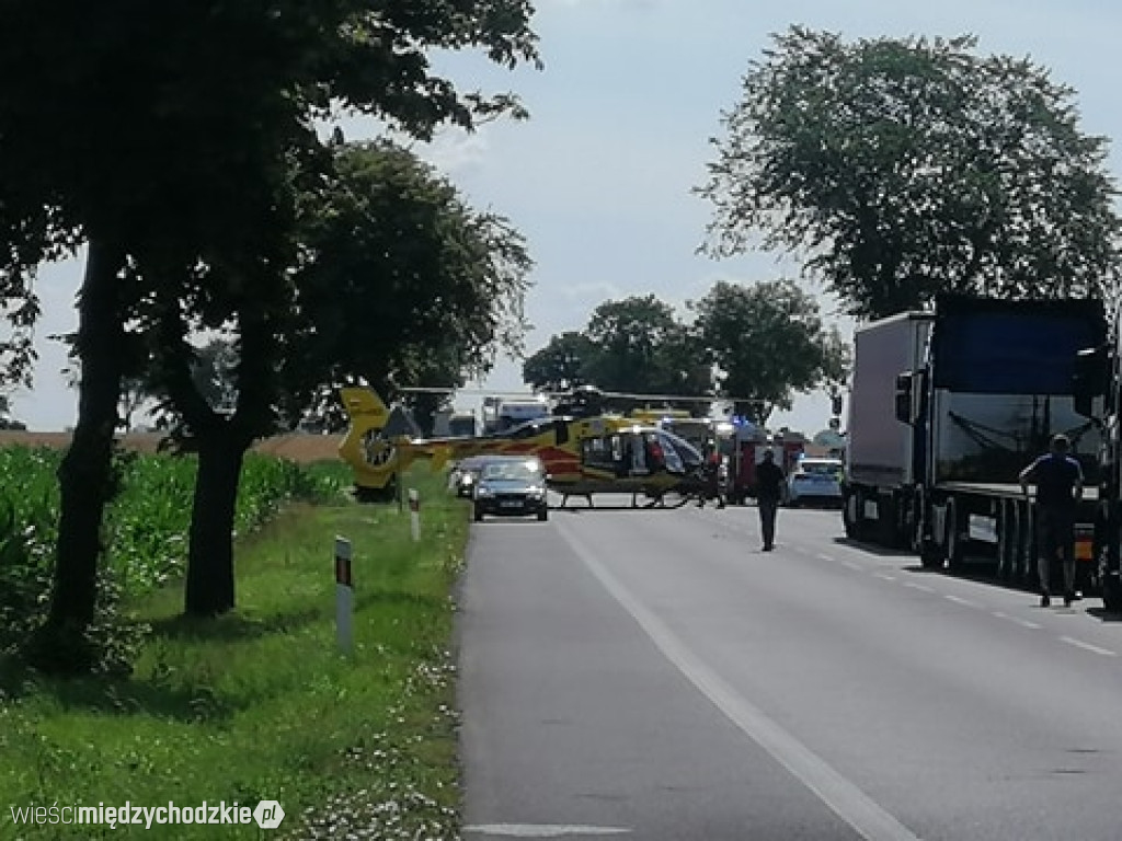 Zablokowana droga Pniewy-Poznań