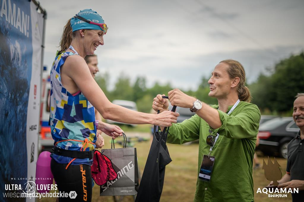 Tak cieszono się na mecie swimrunu
