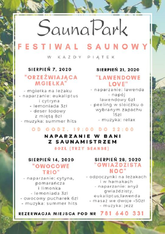 Festiwal saunowy w Łowyniu