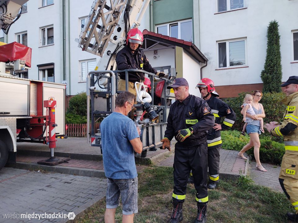 Akcja ratunkowa międzychodzkich strażaków