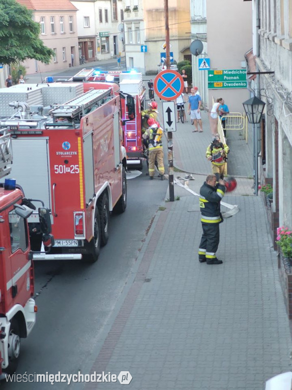 Akcja strażaków w Międzychodzie