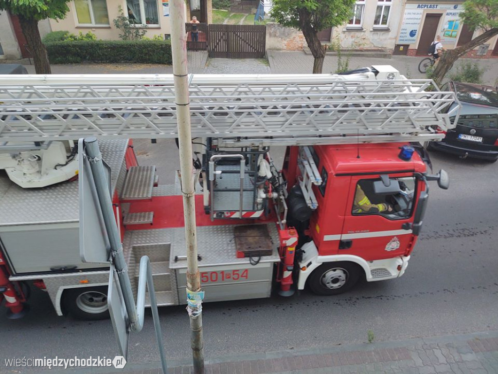 Akcja strażaków w Międzychodzie