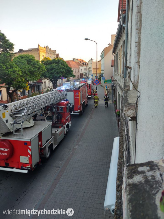 Akcja strażaków w Międzychodzie