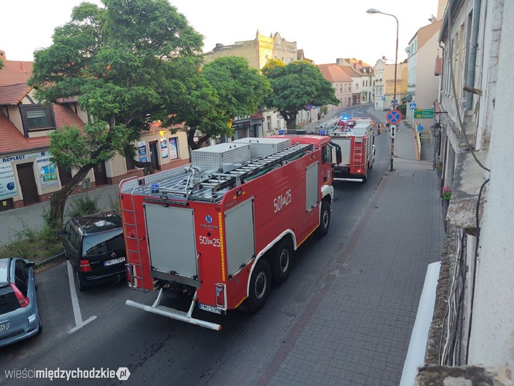 Akcja strażaków w Międzychodzie
