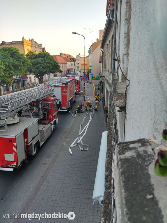 Akcja strażaków w Międzychodzie