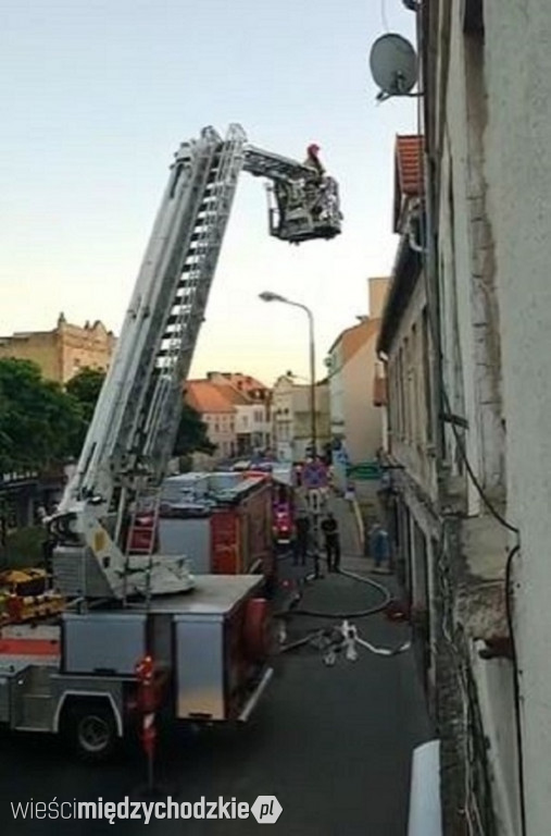 Akcja strażaków w Międzychodzie