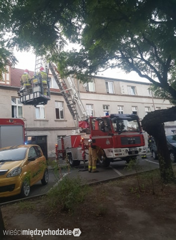 Akcja strażaków w Międzychodzie