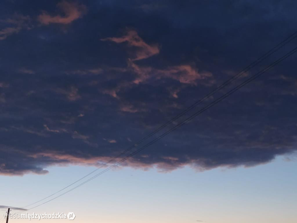 Nocne niebo nad Międzyrzeczem