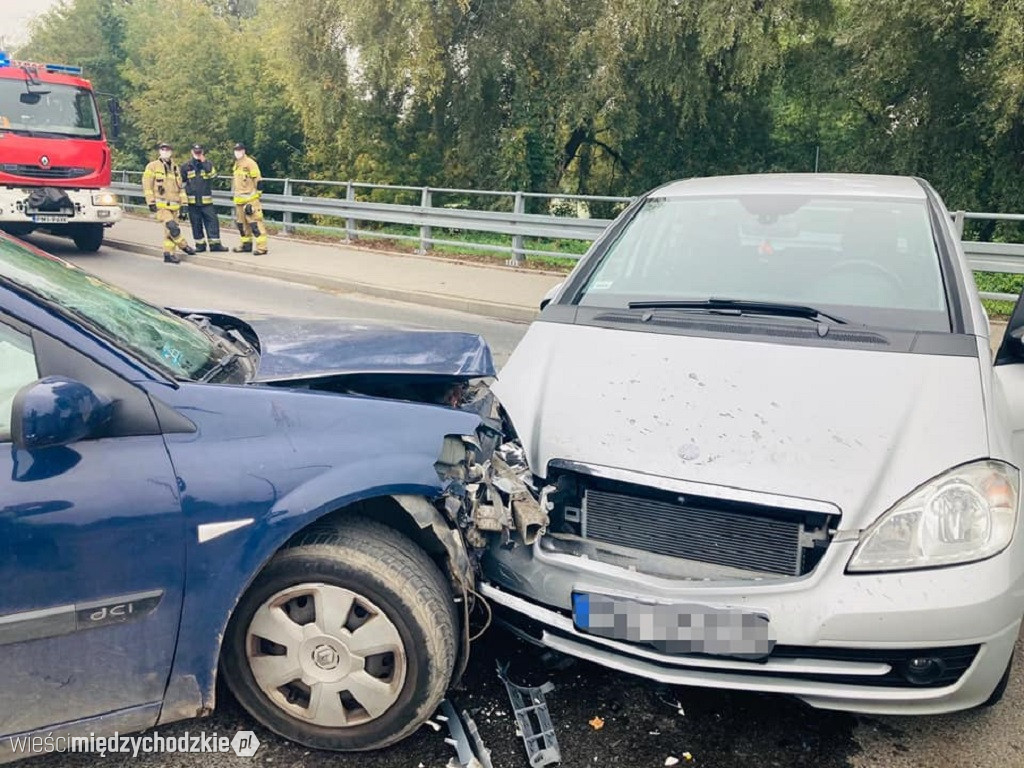 Groźnie wyglądająca kolizja w Międzychodzie