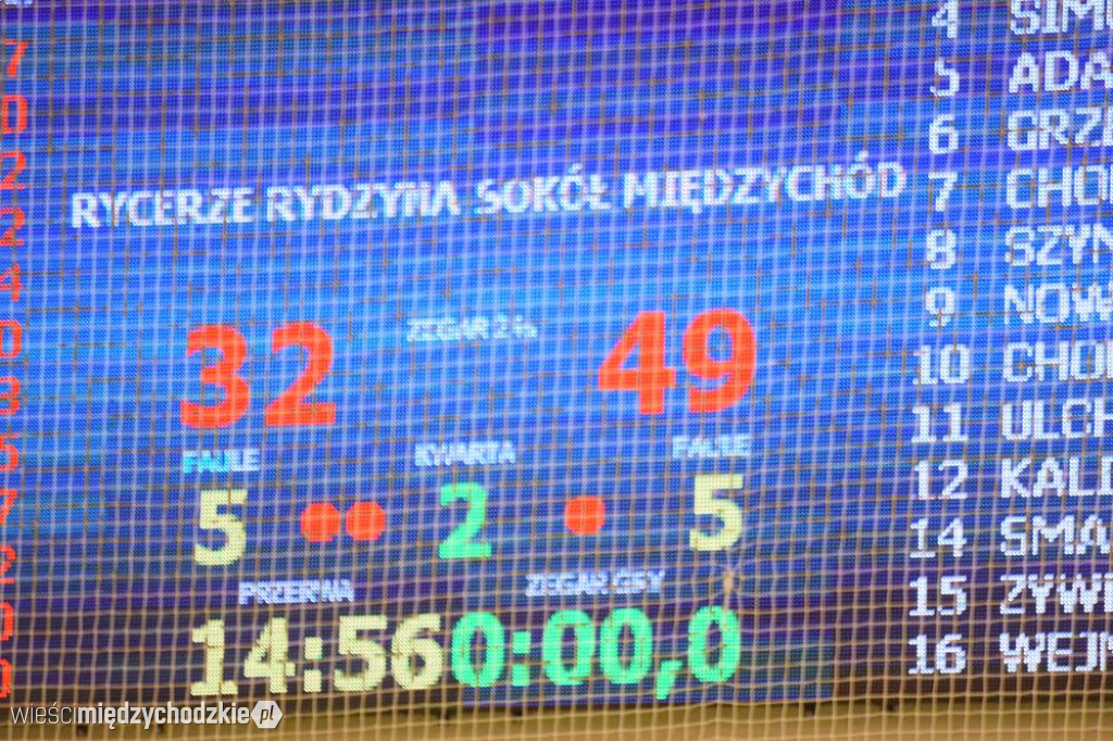 Sokoły przegrywają z Rycerzami Rydzyna 73:80