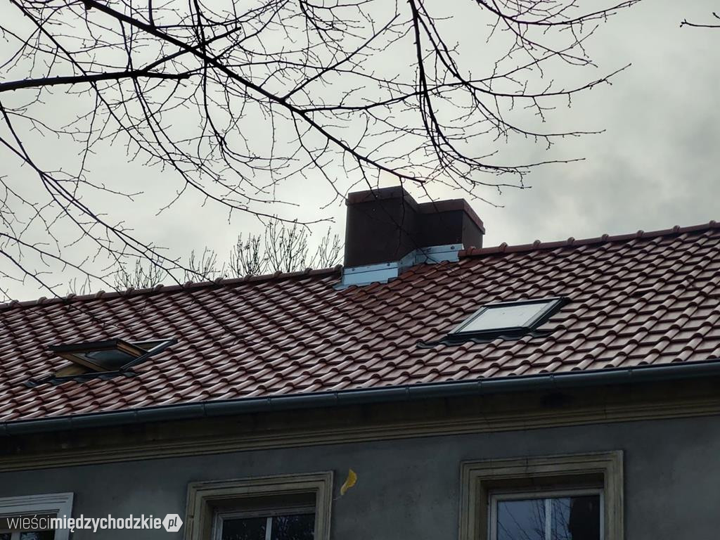 Pożar na ul. Iczka w Międzychodzie