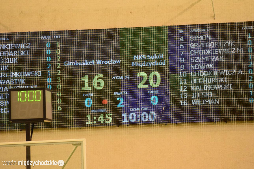 Sokół Międzychód zdemolował UKS Gimbasket Wrocław