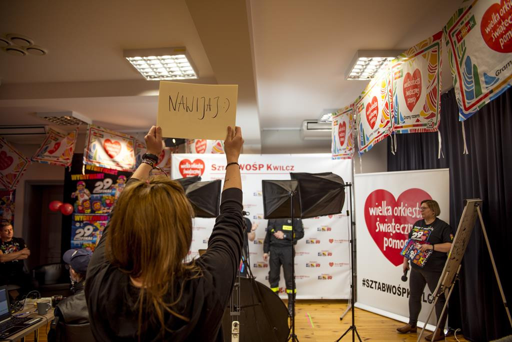 WOŚP w Kwilczu w obiektywie Mariusza Malinowskiego