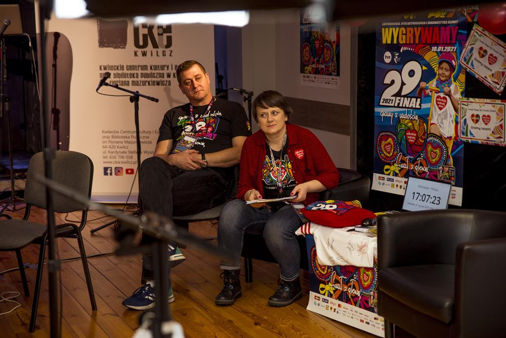 WOŚP w Kwilczu w obiektywie Mariusza Malinowskiego