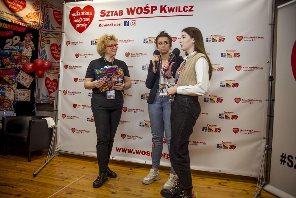 WOŚP w Kwilczu w obiektywie Mariusza Malinowskiego