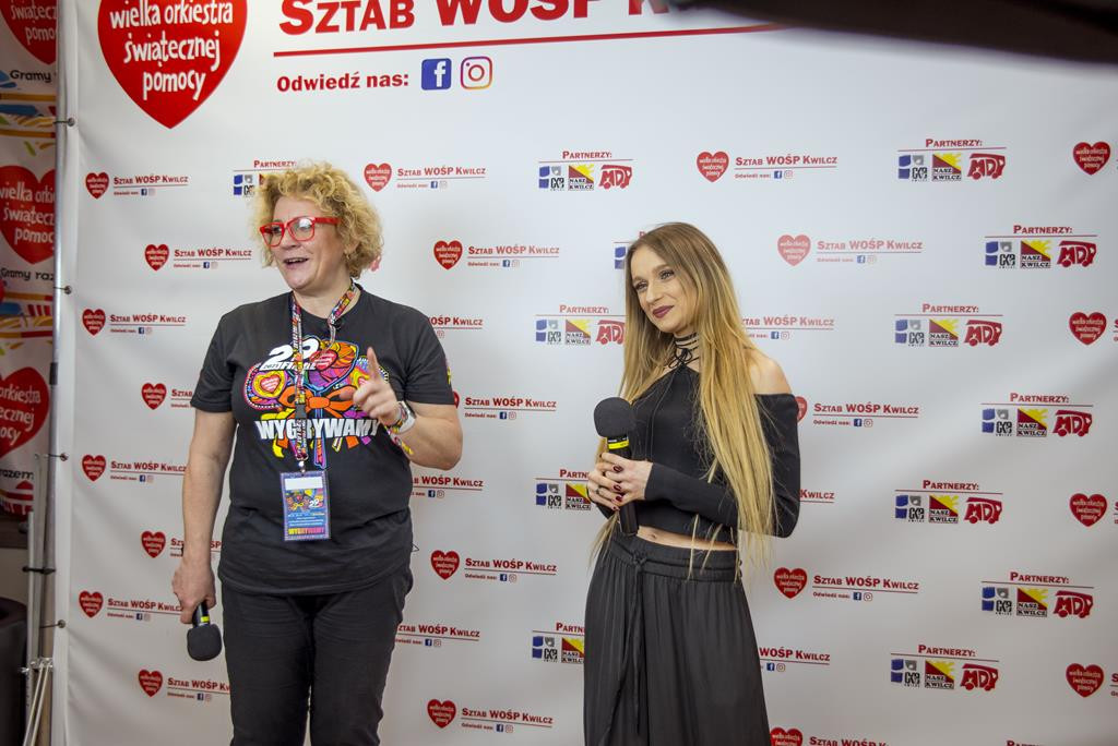 WOŚP w Kwilczu w obiektywie Mariusza Malinowskiego
