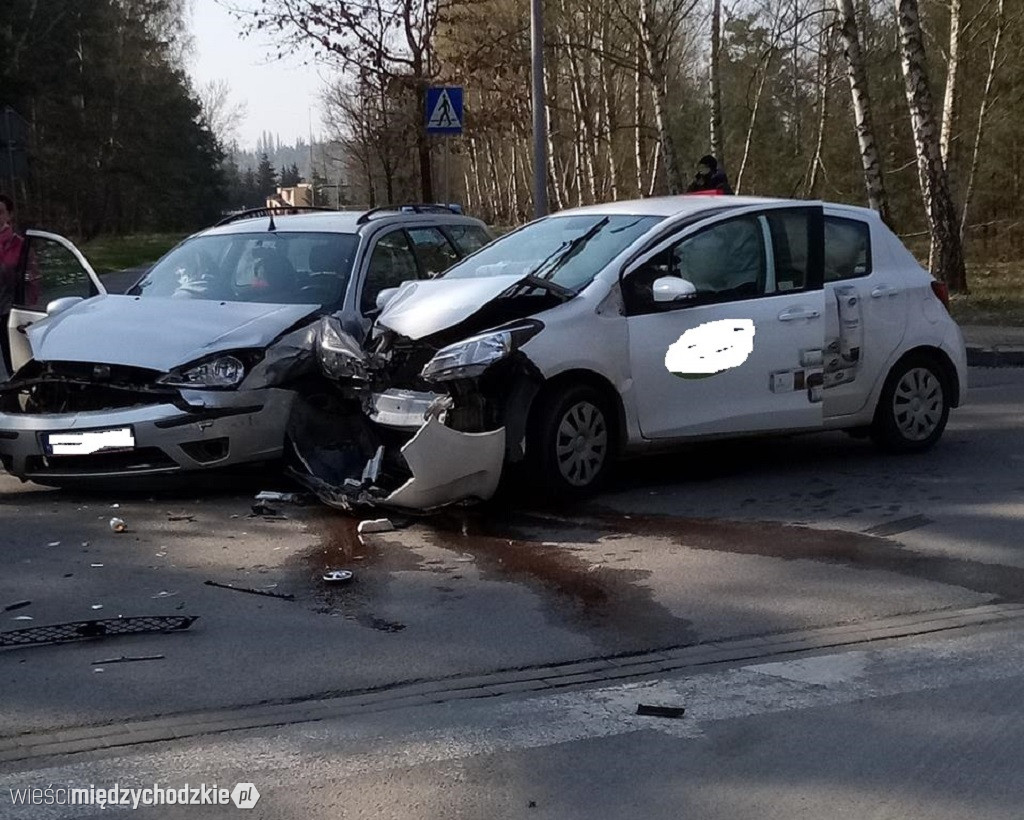 Zdarzenie drogowe w Bielsku