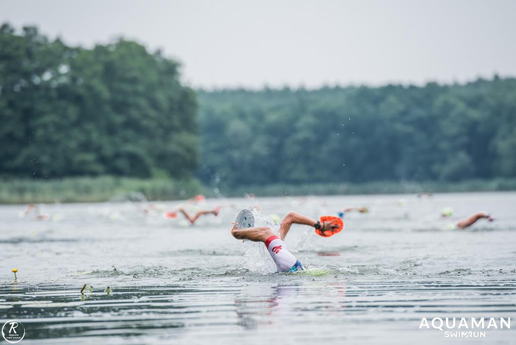 Migawki z trasy swimrunu