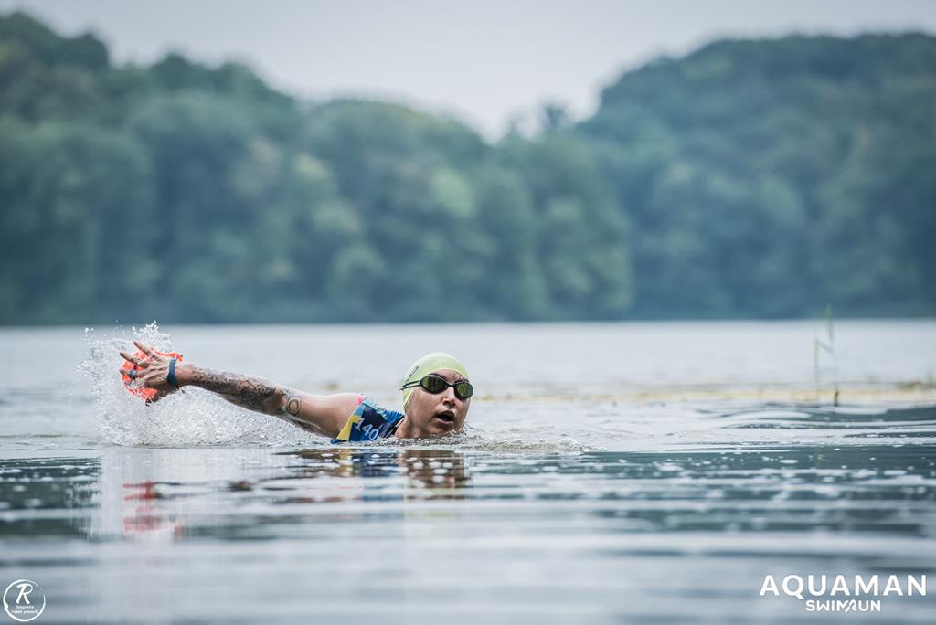 Migawki z trasy swimrunu