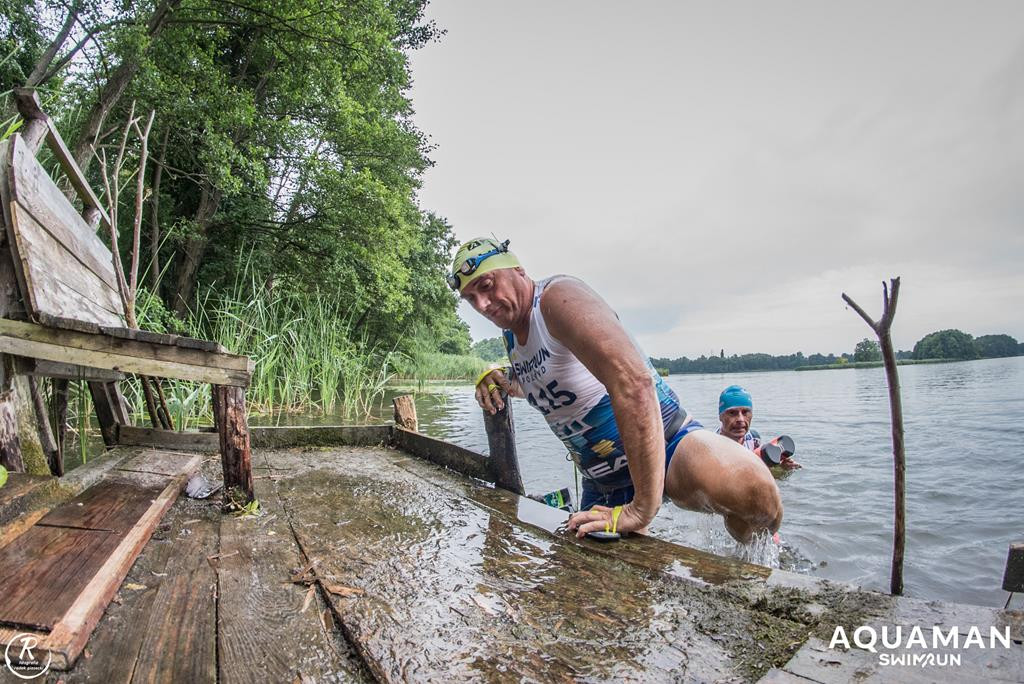 Migawki z trasy swimrunu