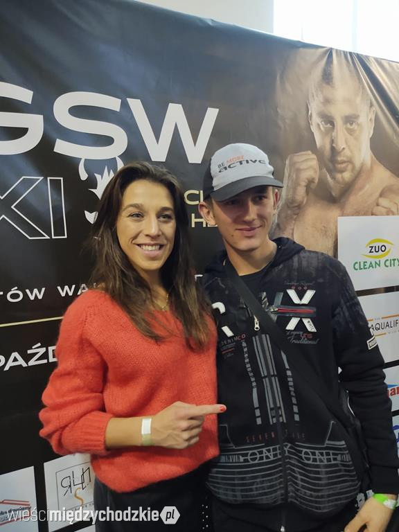Joanna Jędrzejczyk na międzychodzkiej Gali