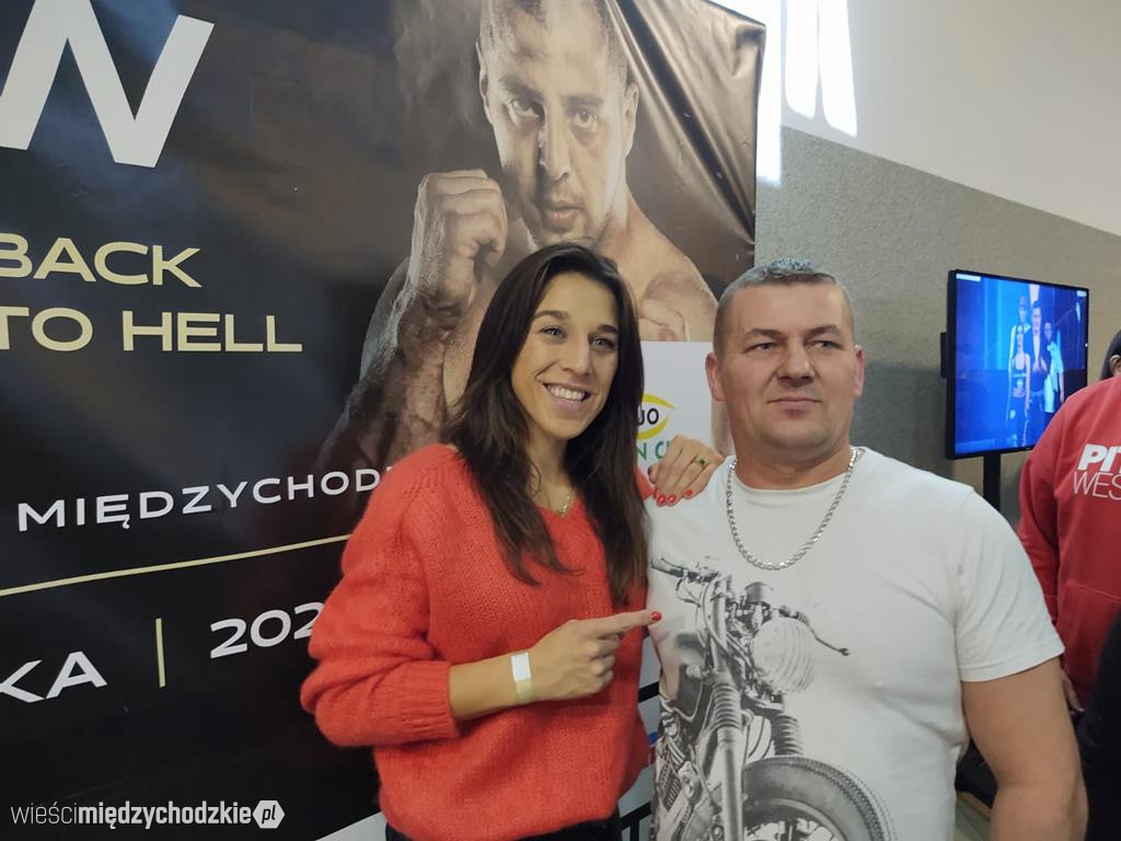 Joanna Jędrzejczyk na międzychodzkiej Gali