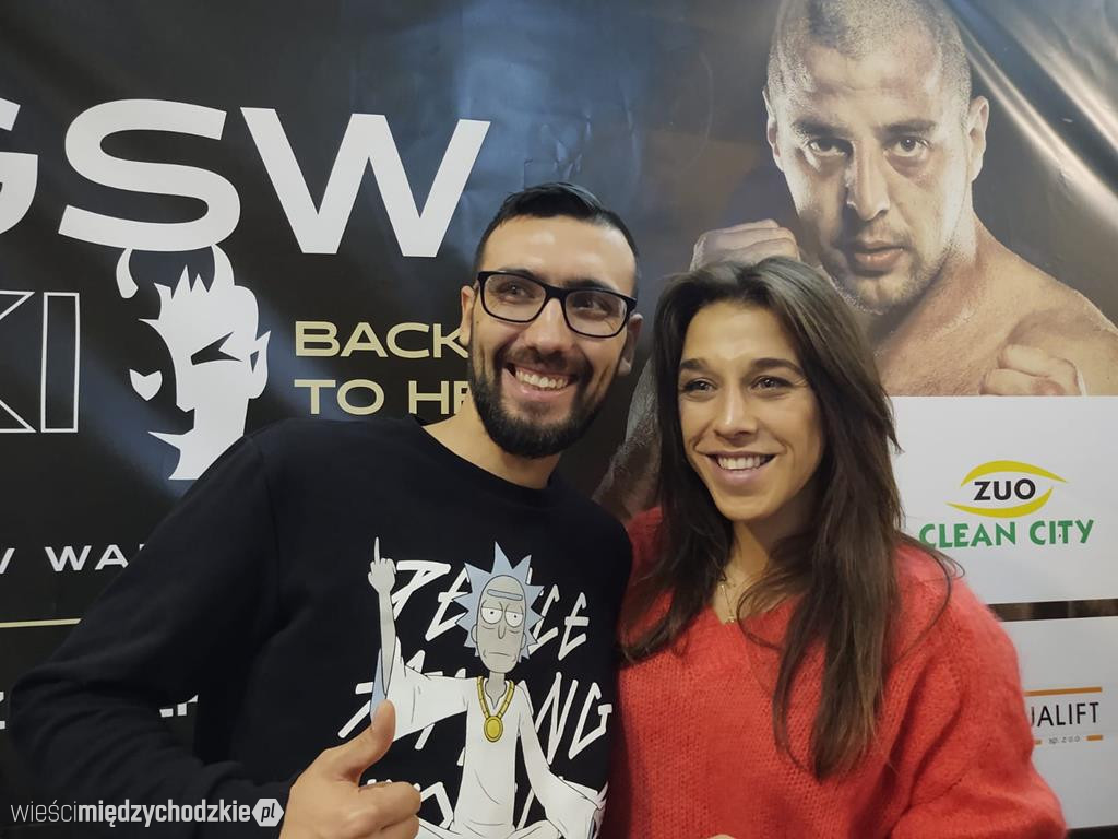 Joanna Jędrzejczyk na międzychodzkiej Gali
