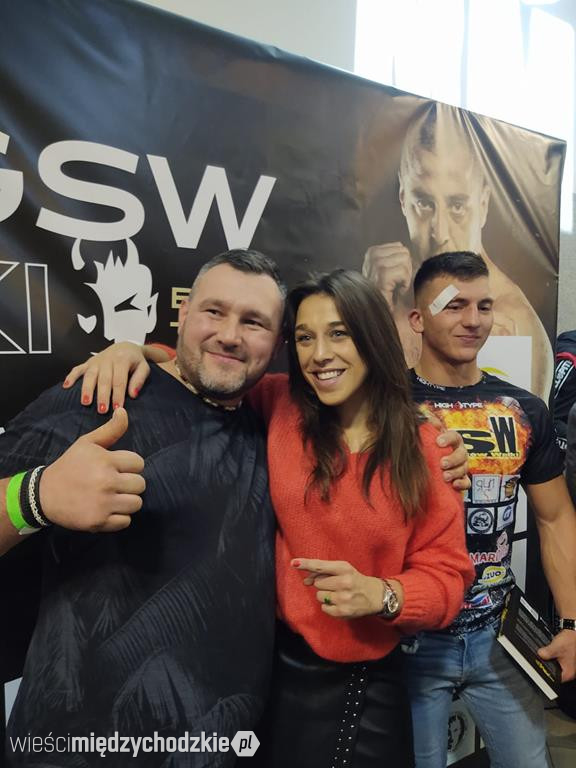Joanna Jędrzejczyk na międzychodzkiej Gali