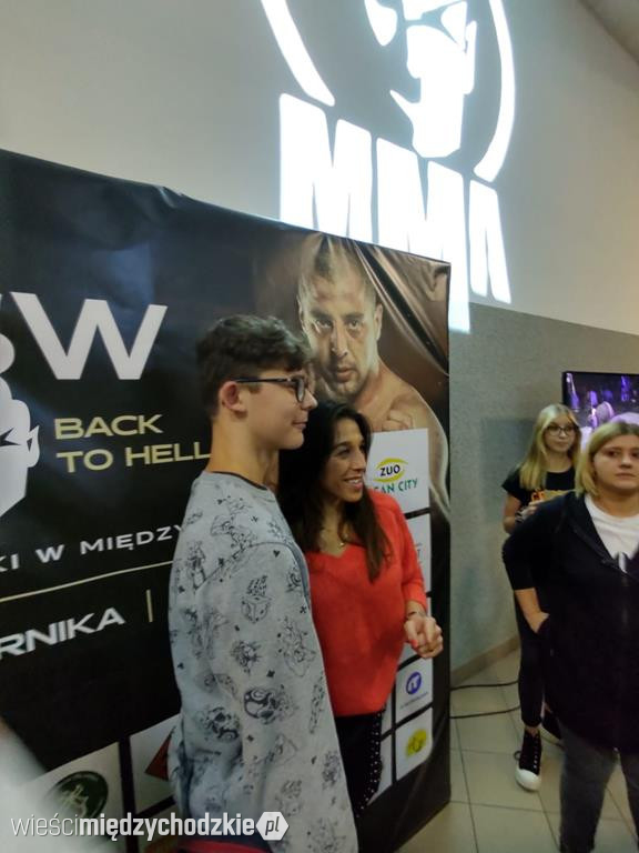 Joanna Jędrzejczyk na międzychodzkiej Gali