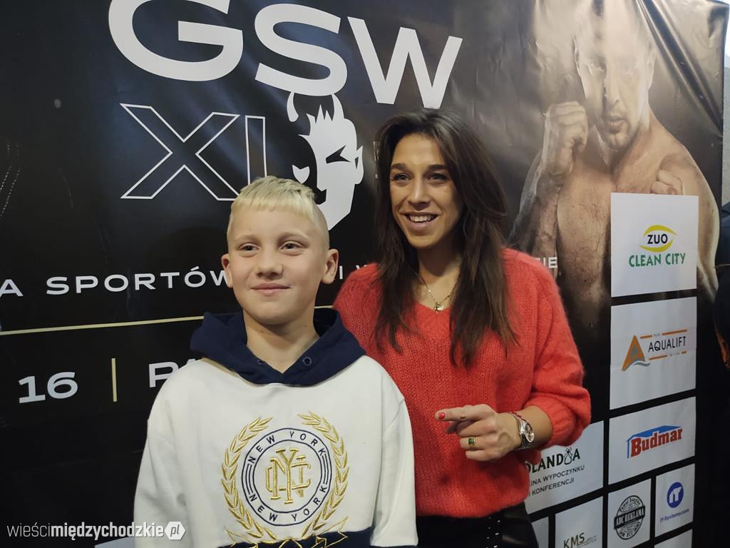 Joanna Jędrzejczyk na międzychodzkiej Gali