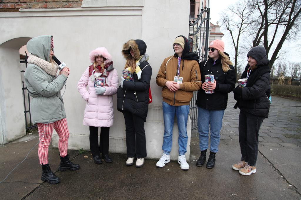Wolontariusze działają