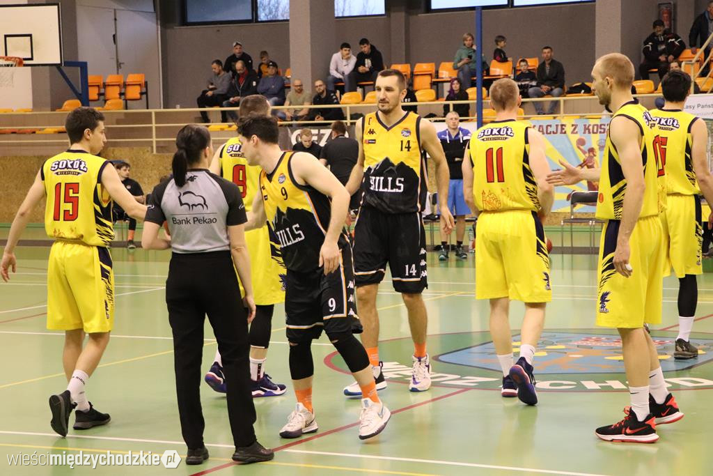 Sokół wygrywa Basket Hills Bielsko-Biała