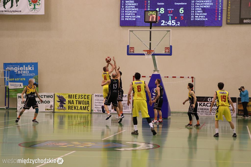 Sokół wygrywa Basket Hills Bielsko-Biała