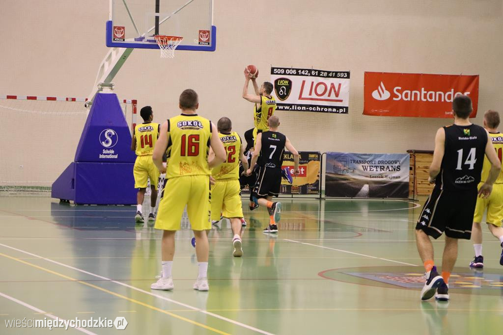 Sokół wygrywa Basket Hills Bielsko-Biała
