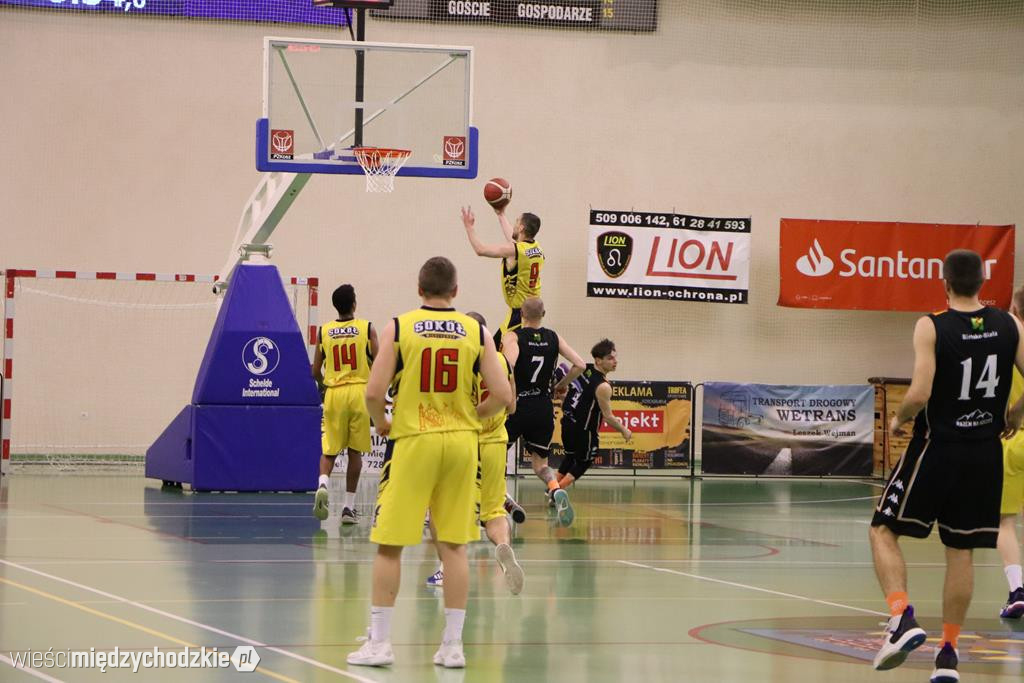 Sokół wygrywa Basket Hills Bielsko-Biała