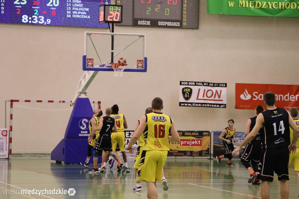 Sokół wygrywa Basket Hills Bielsko-Biała